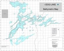 Fishing Maps Wawa Area Lake Bottom Contours Depth Charts