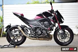 มอเตอร ไซค kawasaki z 800 smokybike มอเตอร ไซค ส ม วง