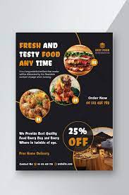 Pizza, sushi, empanadas, hamburguesas, pastas, ensaladas y lo que desees comer. Plantilla De Volante De Publicidad De Restaurante Para Promocionar Alimentos Plantilla Psd Descarga Gratuita Pikbest