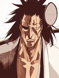 Dövüşte önce gözbandını çıkaran kenpachi dövüşten sonra da zanpakuto'suna adını sormuştur. Kenpachi Zaraki Kenpachi Zaraki Bleach Drawing Bleach Anime