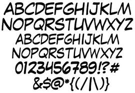Typeface Comic Book Font Comic Font Comic Font Free