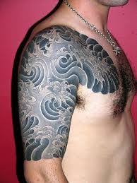 Black And White Dragon Tattoo Sleeve Pin By Stephen Bardin On Tattoo Water Tattoo Japanese Water Tattoo Tattoos