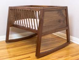 Walnut Rocking Bassinet Cool Woodworking Projects Easy Woodworking Projects Woodworking Projects That Sell