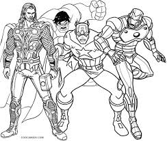Thor With Hulk Captain America And Ironman Coloring Pages Letscolorit Com Avengers Coloring Superhero Coloring Pages Superhero Coloring