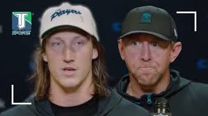 Liam Coen and Trevor Lawrence