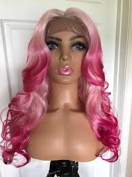 Pre-Set Pink Lace Front