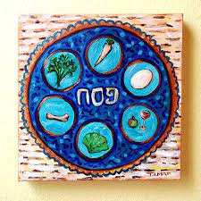 Over 2,594 passover pictures to choose from, with no signup needed. Passover Plate Original Painting On Canvas Passover Art Etsy Jewish Gifts Original Paintings Hand Painted Card
