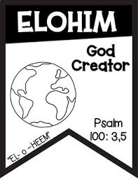 Here are some interesting earth day coloring sheets for your child to color and learn the importance of the earth. The Names Of God Color And Black White 34 Total Banners Tpt