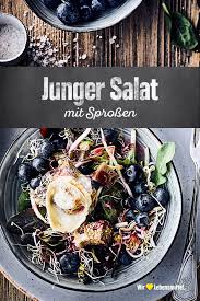 Junger Salat Mit Sprossen Rezept Edeka Rezept Salat Mit Lebensmittel Essen Leckere Salate