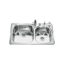Check spelling or type a new query. Kohler 3232 2 Na Kohler 3232 2 Na Ravinia Extra Large Medium Self Rimming Kitchen Sink With Two Hole Faucet Punching Af Supply