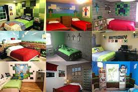 With the wood as the main element and the combination of fresh green hue, the overall look is somewhat refreshing. Minecraft Bedroom Ideas 20 Exclusive Designs For You