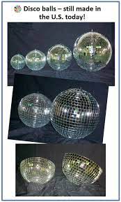 Maybe you would like to learn more about one of these? Where To Buy Authentic Disco Balls In 7 Sizes 12 To 48 Still Made In The U S Today