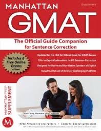 Introducing The Official Guide Companion For Sentence Correction Gmat Sentence Correction Books To Read Online Prep Book
