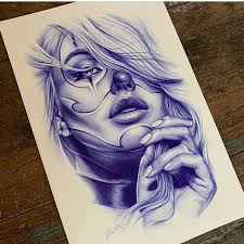 Mexicanstyle Art No Instagram Payasa By Montalvotattoo Mexicanstyle Art Art Arte Drawing Chicano Art Tattoos Chicano Style Tattoo Chicano Tattoos Sleeve