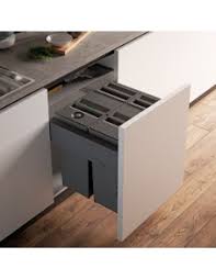 We would like to show you a description here but the site won't allow us. 9xl Kitchen Drawer Container Waste Bins Suits 600mm Variable Width Depth Gollinucci Orion Grey