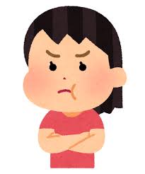 ほっぺを膨らませて怒る子供のイラスト（女の子） | かわいいフリー ...