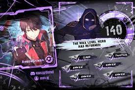 The max level hero has returned light novel