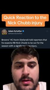 Nick Chubbs Injury Reaction Replay