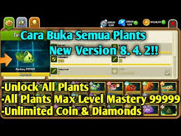 Sep 25, 2021 · all plants unlocked (including premium plants). Pvz2 8 4 2 Mod Apk Unlock All Plants Max Level Mastery 99999 Plants Vs Zombie 2 Youtube