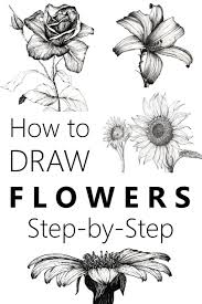 Blumen Zeichnung Tutorial Step By Step In 2020 Flower Drawing Tutorials Flower Drawing Learn To Draw Flowers