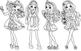 Ever after high coloring pages. 20 Free Printable Ever After High Coloring Pages Everfreecoloring Com