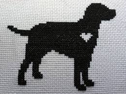 Black lab in counted cross stitch patterns amazon. Dog Robgeleen Com Dog Cross Stitch Animals Cross Stitch Silhouette Cross Stitch