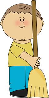 Boy Classroom Sweeper Clip Art Boy Classroom Sweeper Vector Image Art Classroom Clip Art Classroom