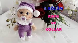 Amigurumi Orgu Bebek Emzikli Bebek 1 Bolum Kafa Ve Kol Yapimi Youtube 2020 Amigurumi Bebek Orgu