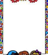 Margenes para hojas blancas de matematicas. Marco Para Hojas Con Numeros De Colores Marcos Para Hojas