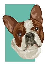 From daily wears to evening dresses and jackets and pants. French Bulldog Pet Illustration Pedigree Breed Animal Print On Mount Frenchie Critter Pawtraits Frenchies And Such French Bulldog Pets Animals