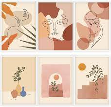 See more ideas about best trade, minimalist aesthetic, design. Amazon Com Whaline 6 Pack Abstract Line Art Poster Minimalist Wall Art Prints Waterproof Woman Face Drawing Modern Aesthetic Room Decor For Girls Women Home Bedroom College Dorm 9 72 X 13 82 Posters