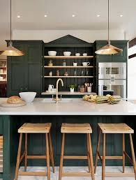 Check spelling or type a new query. Bored Of White Kitchens Discover The Cabinet Color Trending Now Dark Green Kitchen Green Kitchen Cabinets Dark Green Kitchen Cabinets