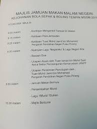 Apabila sobat mengalami mimpi ini, maka hal ini merupakan sebuah pertanda baik. Majlis Jamuan Makan Malam Bola Sepak Msspp