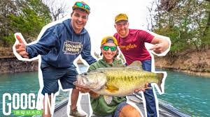 Googan squad best bass fishing catches of all time compilation! Googan Employee Fishing Challenge Giant Bass Catch Youtube