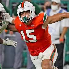 His familiarity with the buffalo area. Vikings Gm Rick Spielman Scouts Jaelan Phillips Gregory Rousseau At Miami S Pro Day Sports Illustrated Minnesota Vikings News Analysis And More