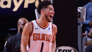 Booker was born in 1996 in grand rapids, michigan to parents veronica gutierrez and melvin booker. The Q A Devin Booker S Dedication Keeping Suns In Midst Of Playoff Chase Nba Com