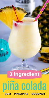 Easy Pina Colada Recipe 3 Ingredients Crazy For Crust Recipe In 2020 Pina Colada Recipe Easy Pina Colada Recipe Homemade Pina Colada