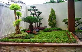 Gambar taman minimalis dalam dak beton. Foto Taman Sederhana Modern Minimalis Desain Taman Kecil Kebun Kecil Ide Berkebun
