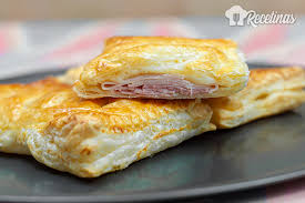 Empanadas De Hojaldre De Jamon Y Queso Recetinas