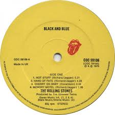 Rolling Stones Black And Blue Vinyl Value Vinyl Album The Rolling Stones Black And Blue Rolling Stones Uk