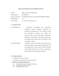 Soal ukk smk administrasi perkantoran tahun pelajaran 2018 2019. Doc Contoh Rpp Mata Pelajaran Kearsipan Tika Nafisah Academia Edu
