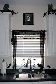 Halloween Halloween Kitchen Decor Halloween Kitchen Halloween Curtains