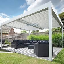 What is pergola shadecloth made from? Aluminum Adjustable Shade Pergola With Louvered Roof Buy Shade Pergola Adjustable Pergola Aluminum Pergola Product On Aluminum Pergola Alunotec