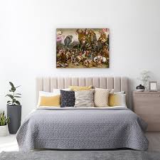Aproape de zama , acum în tunisia , și a marcat sfârșitul al doilea război punic. Tablou Canvas Cornelis Cort Batalia De La Zama 60 X 80 Cm Emag Ro