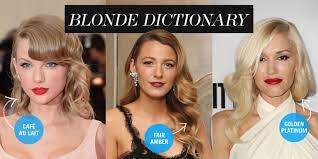 The Blonde Hair Dictionary Defining Every Shade Under The Sun Hair Color Guide Blonde Hair Color Shades Of Blonde