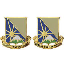 129th Combat Sustainment Support Btn Unit Crest Usamm