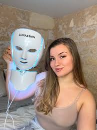Bijelo LED svjetlo maske