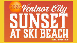 Ventnor City Sunset at Ski Beach