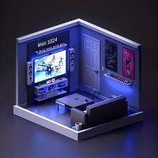 Jarlan Perez On Instagram Gather The Squad Tuesday Fortnite On The Playstation Kept This Conso Game Room Design Video Game Room Design Playstation Room