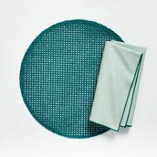 Get great deals on ebay! Romlo Round Dark Teal Placemat Crate And Barrel Uae